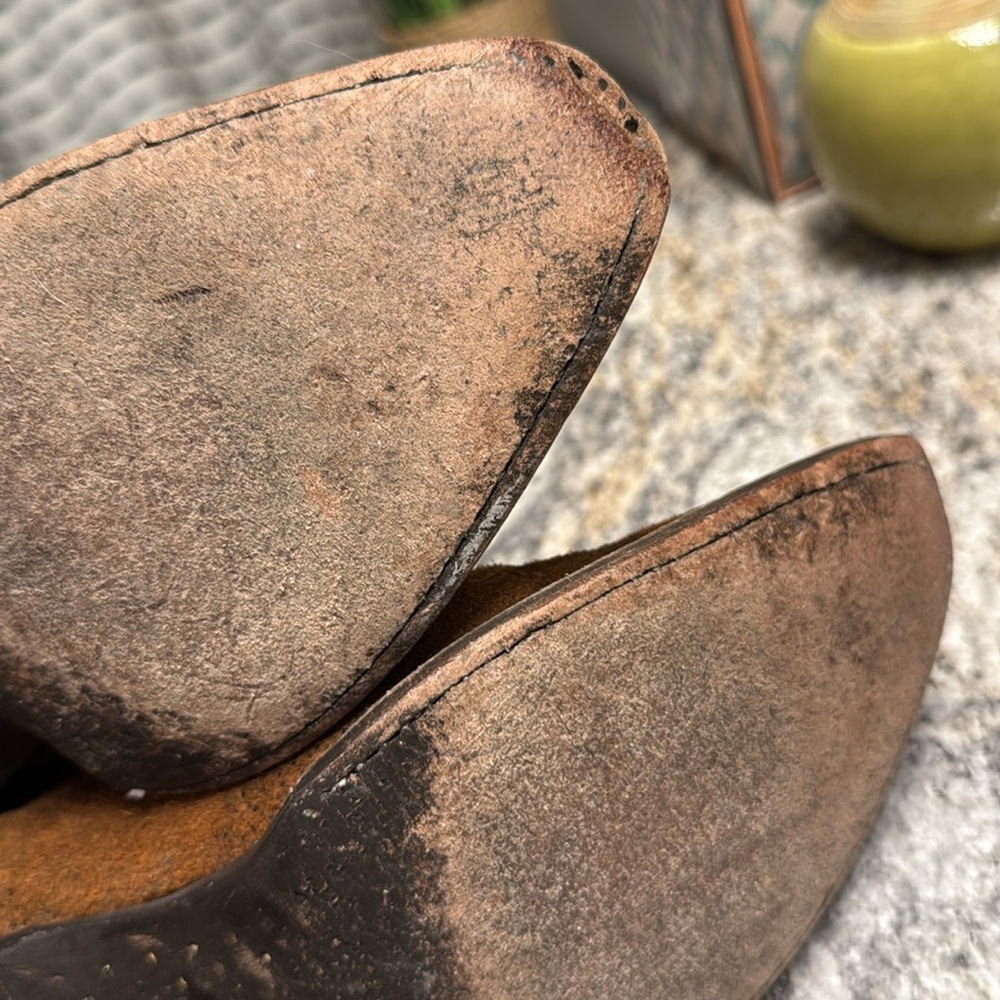 Idyllwind Distressed Suede Studded Cowboy Boots - Picture 11 of 11